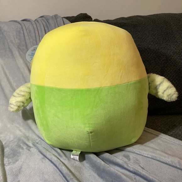 Squishmallows 16 Inch Nellie Green and Yellow Parakeet Squishmallows Bird - Picture 13 of 17